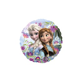 Frozen Round 18 inch with flowers