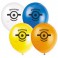 Minions 12 inch latex balloons