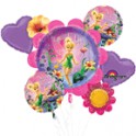 Tinker Bell Bouquet of 5 mylars