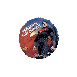 Superman 18 inch happy birthday mylar