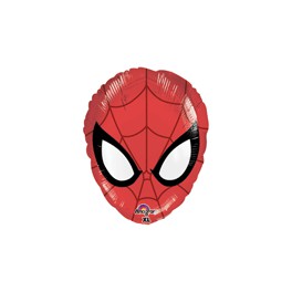 Spiderman 18 inch face mylar