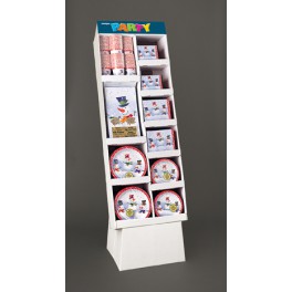 SNOWMAN GLEE SLP DISPLAY-136PC