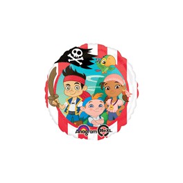 Jake & the Neverland Pirates Red & White Stripe 18"