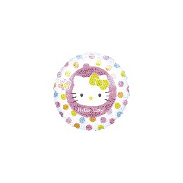 Hello Kitty polka dot 18" mylar