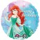 Little Mermaid Happy Birthday in gown 18" mylar