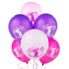 First Birthday Balloons latex balloons