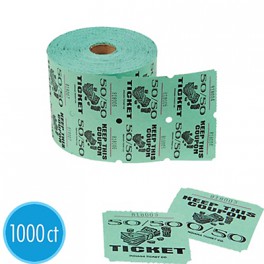 50/50 Double Roll Raffle Tickets 50/50 Double Roll Raffle Tickets