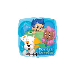 Bubble Guppies 18" Square Mylar