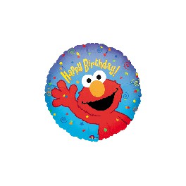 Sesame Street - Elmo 18" Happy Birthday Mylar