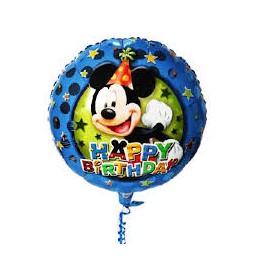 Mickey Mouse Happy Birthday 18" Mylar