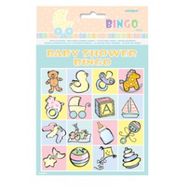 BABY SHOWER BINGO FOR 8