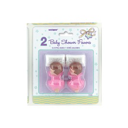 2 SLEEPING BABIES 2.5'' PINK