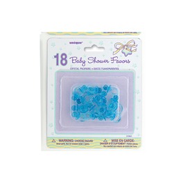 18 PACIFIER 1'' BLUE CRYSTL FA