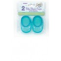 2 BBY BOOTS 3" BLUE FAVOR