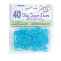 40 BABY PIN BLUE PLSTC FAVORS