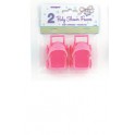 2 BABY CARRIAGE PINK FAVORS