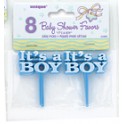 8 IT'S A BOY BLUE CAKE PICKS