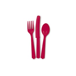 24 FORKS RUBY RED