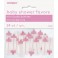 24 MINI BABY BOTTLES-PINK