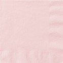 20 PASTEL PINK LUNCH NAPKINS