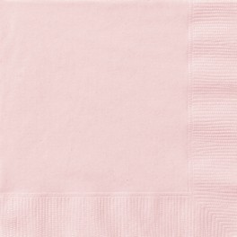 20 PASTEL PINK LUNCH NAPKINS