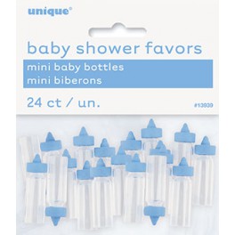 24 MINI BABY BOTTLE-BLUE