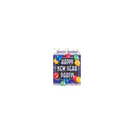 8 NEW YEARS BLAST INVITATIONS