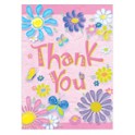8 BDAY FLOWERS THANK YOU NOTES