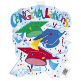 GRAD CHEER CUTOUT PRINT 2-SD