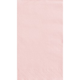 20 PASTEL PINK GUEST NAPKINS