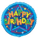 18'' BULK DAZZLE BDAY FOIL BLN