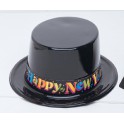 NY TOP HAT BLACK PLASTIC BULK