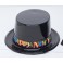 NY TOP HAT BLACK PLASTIC BULK