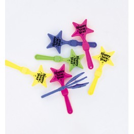 N.Y. STAR CLAPPER DISPLAY ASST